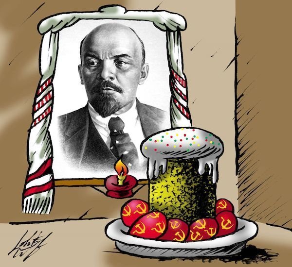 Пасхальные карикатуры