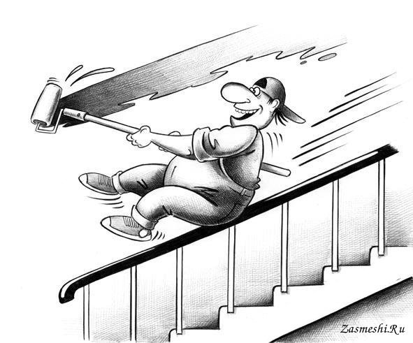 Штукатур карикатура