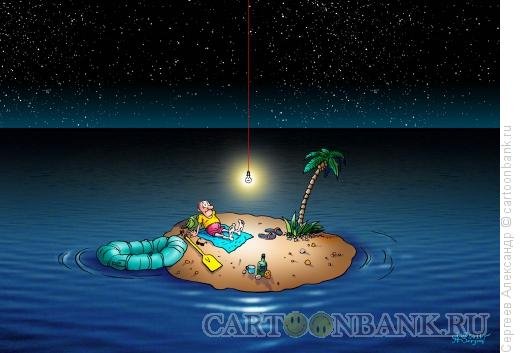 Ночь карикатура