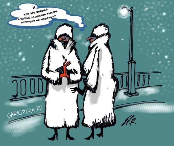 Юмор про шубу