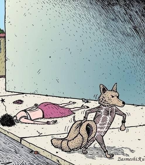 Меха карикатура