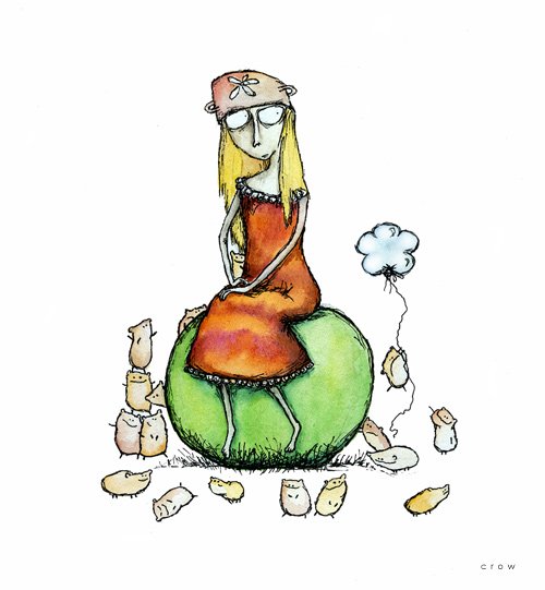 Дерьмовочка рисунок