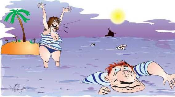 Необитаемый остров прикол