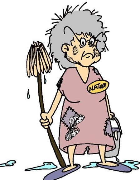 Злая уборщица