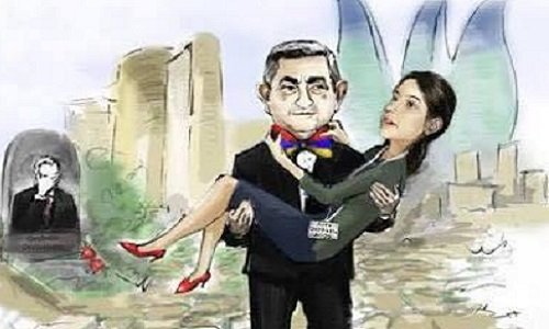 Карикатуры Ильхам Алиев Ильхам