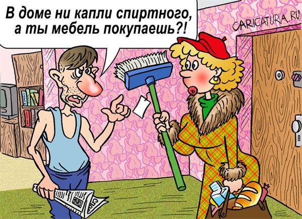 Мебельные карикатуры