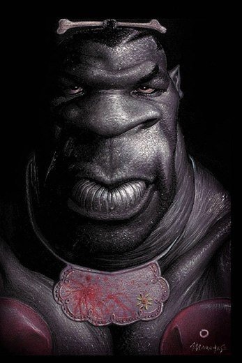 Стикеры Майк Тайсон