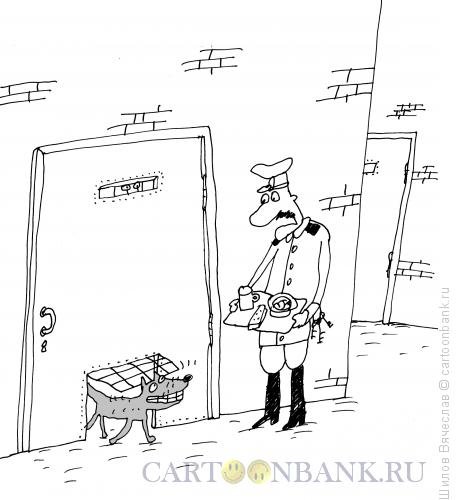 На выход карикатура