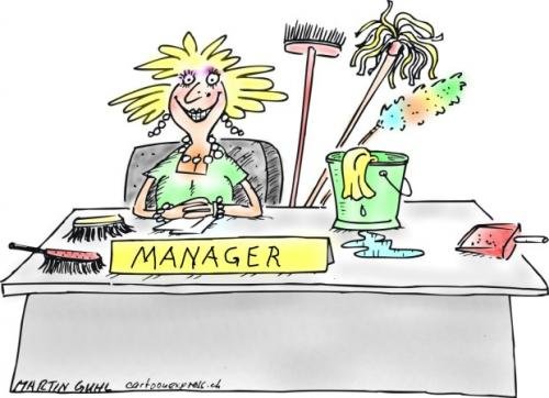 Менеджер по продажам карикатура