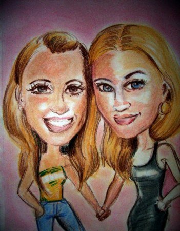 Шарж сестры