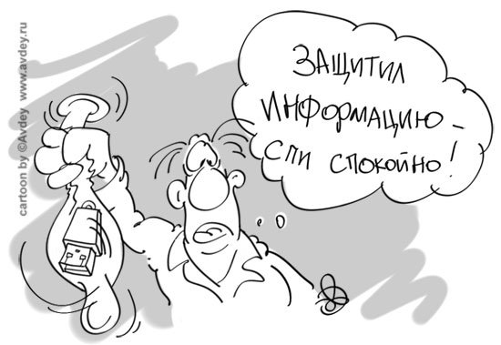 Информационная безопасность карикатуры