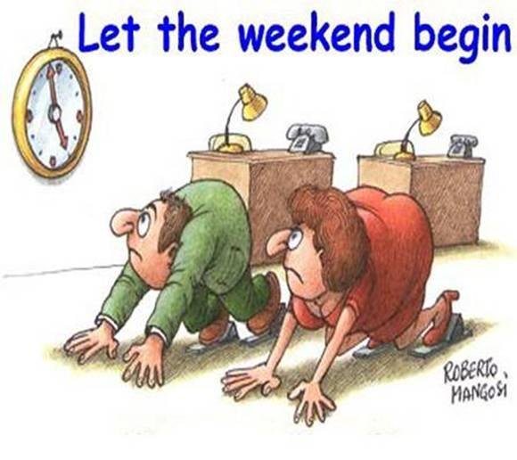 Пятница конец рабочего дня