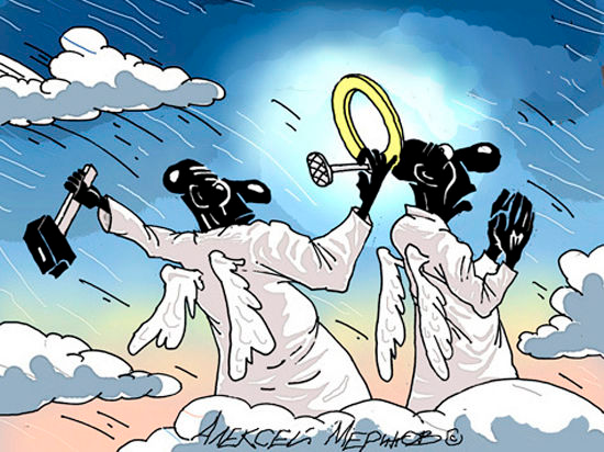 Сектанты карикатура