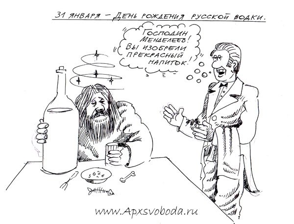День открытия спирта