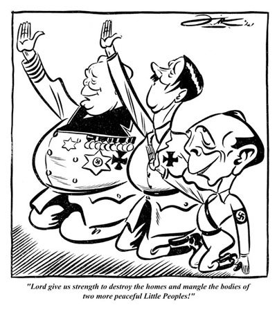 Адольф Гитлер карикатура