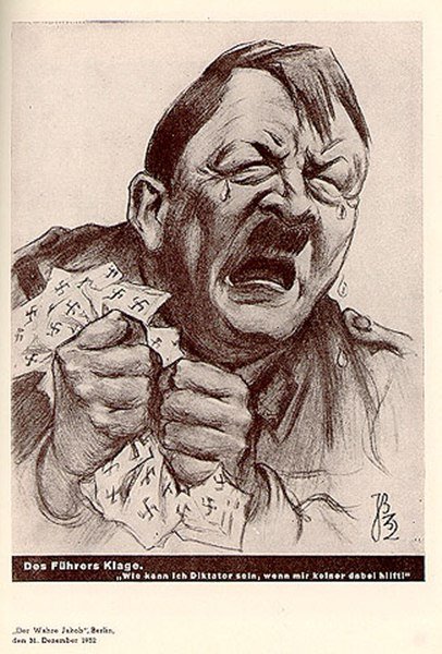 Гитлер шарж