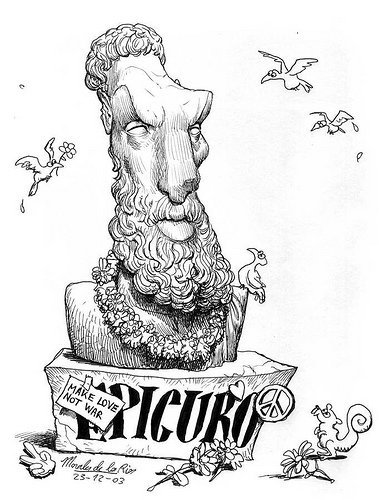 Набросок кота аниме