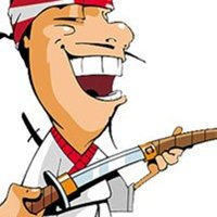 Шарж Самурай