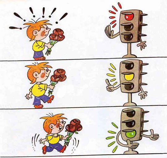 Мультяшный светофор картинки
