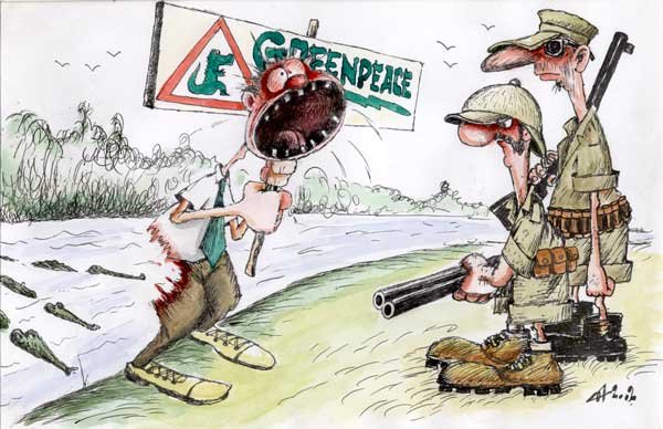 Гринпис карикатура