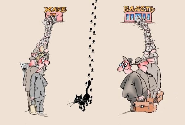 Глупость карикатура