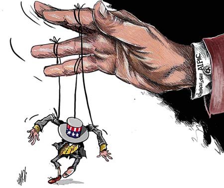 Американские Марионетки карикатура