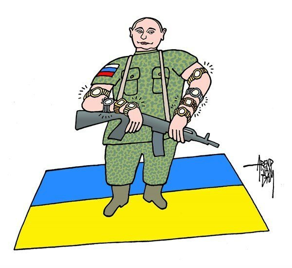 Степан Бандера карикатура