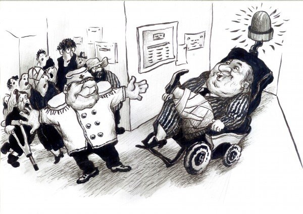 Шоковая терапия Гайдара карикатура