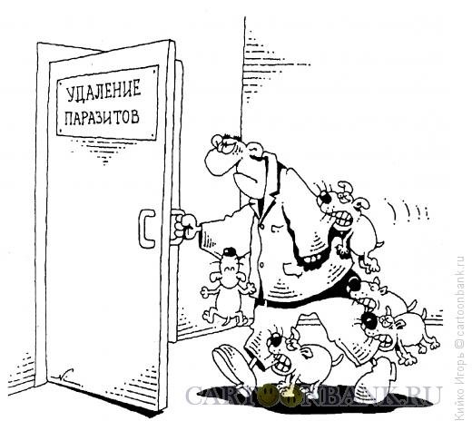 Нахлебник карикатура