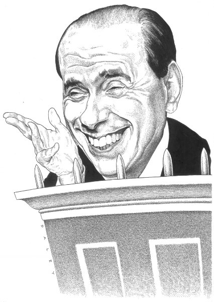 Карикатуры на Сильвио Берлускони