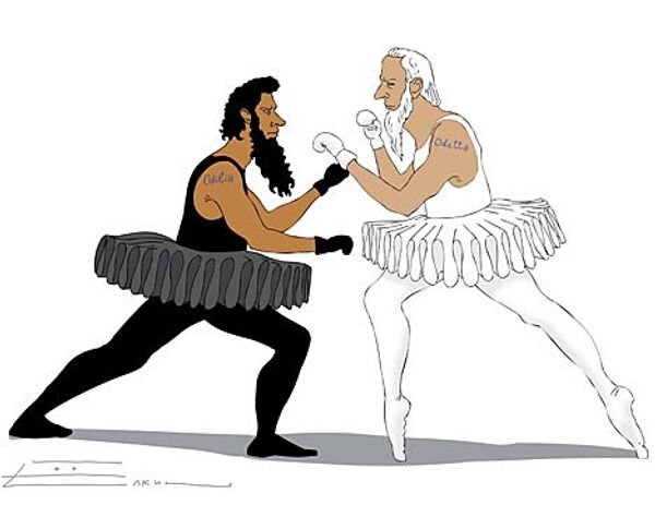 Балет карикатура