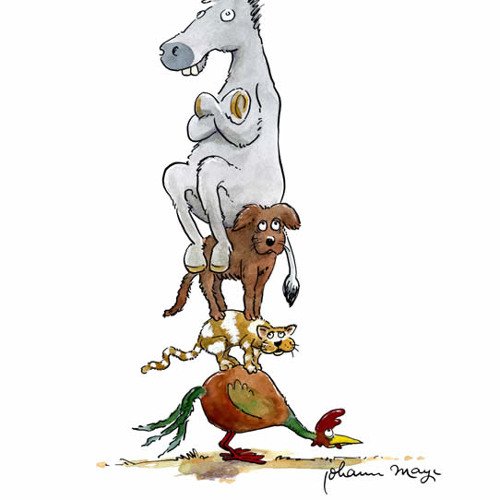 Бременские музыканты смешные картинки