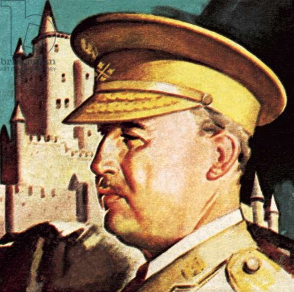 Живопись Франсиско Франко фаланга