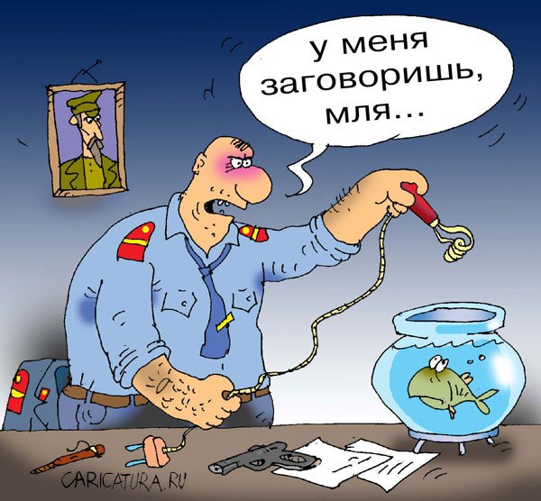 Следователь карикатура