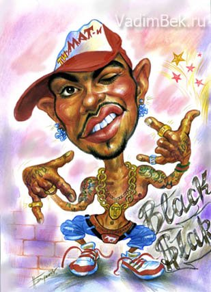 Карикатура Тимати