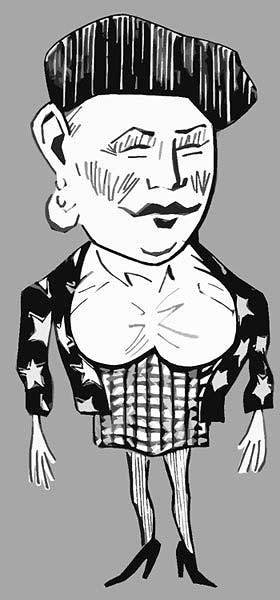 Сердючка шарж