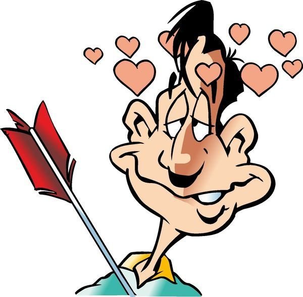 Встреча карикатура