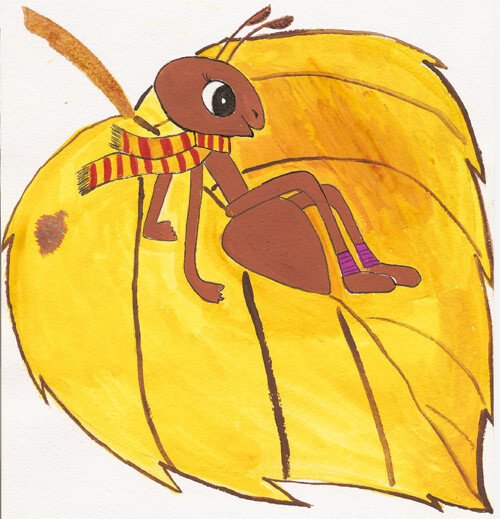 Бианки муравьишка домой спешил