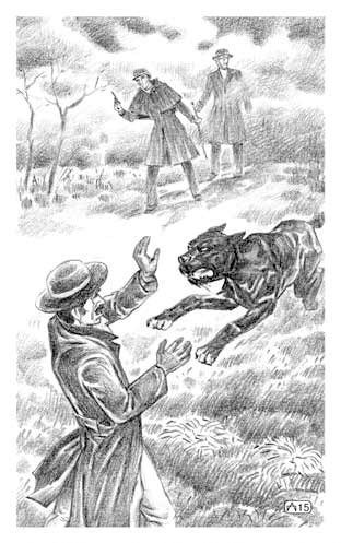 Артур Конан Дойл собака Баскервилей иллюстрации