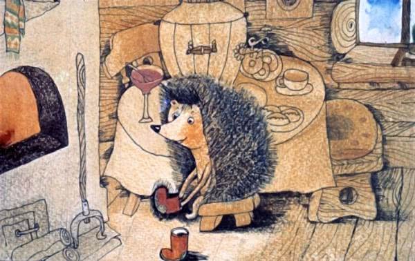 Сергей Козлов поросенок в колючей шубке