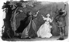 Золушка иллюстрации к сказке Дехтерева