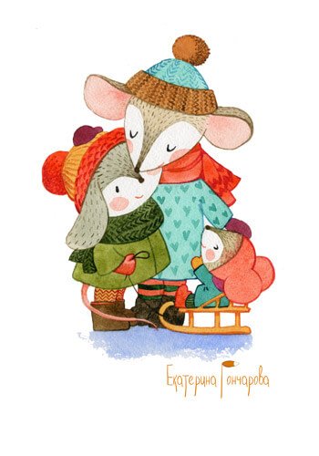 Екатерина Гончарова иллюстратор