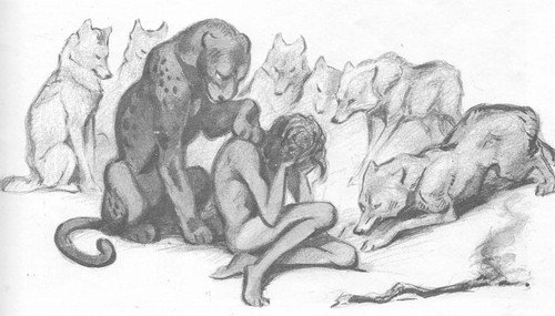 Василий Ватагин анималист Маугли