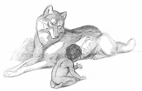 Василий Ватагин иллюстрации к Маугли