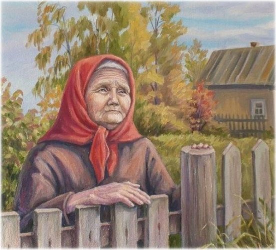 Иллюстрации к рассказу Матренин двор