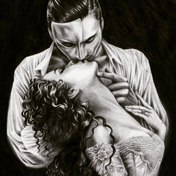 Призрак оперы иллюстрации к книге