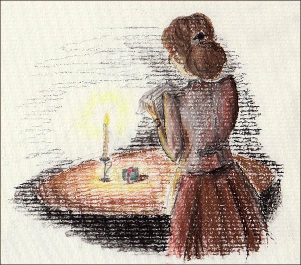 Гранатовый браслет Куприн арт