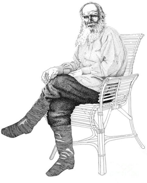 Толстой Лев Николаевич Графика