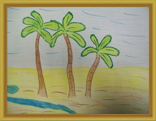 Три пальмы Лермонтов иллюстрации