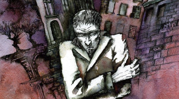 Голем Майринк иллюстрации